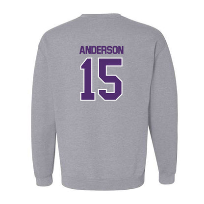 Alcorn - NCAA Women's Basketball : Jeanee Anderson - Classic Shersey Crewneck Sweatshirt-1