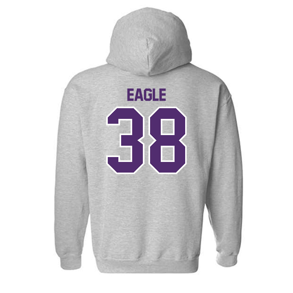 Alcorn - NCAA Football : Ibrahim Eagle - Classic Shersey Hooded Sweatshirt-1