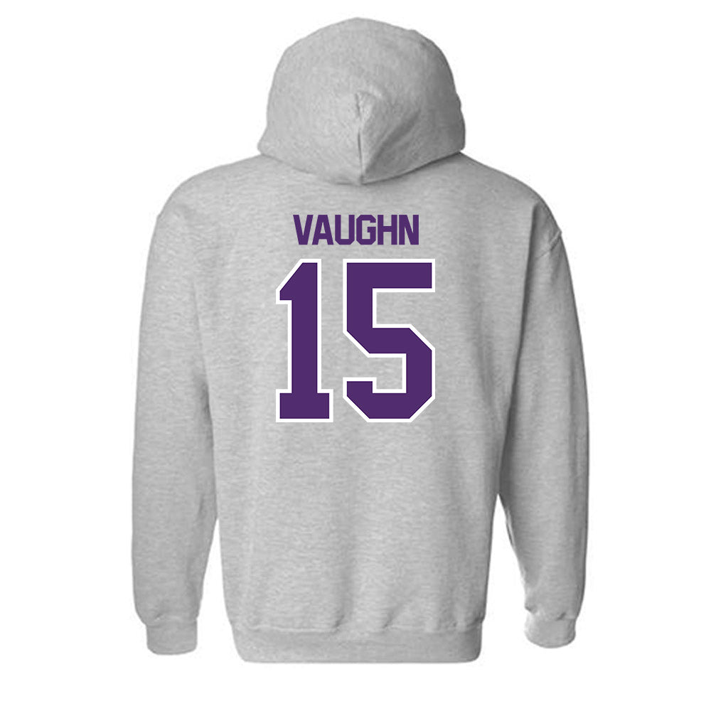 Alcorn - NCAA Football : Xzavier Vaughn - Classic Shersey Hooded Sweatshirt-1