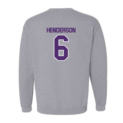 Alcorn - NCAA Men's Basketball : Will Henderson - Classic Shersey Crewneck Sweatshirt-1