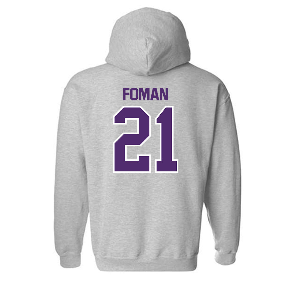 Alcorn - NCAA Men's Basketball : Kameron Foman - Classic Shersey Hooded Sweatshirt-1