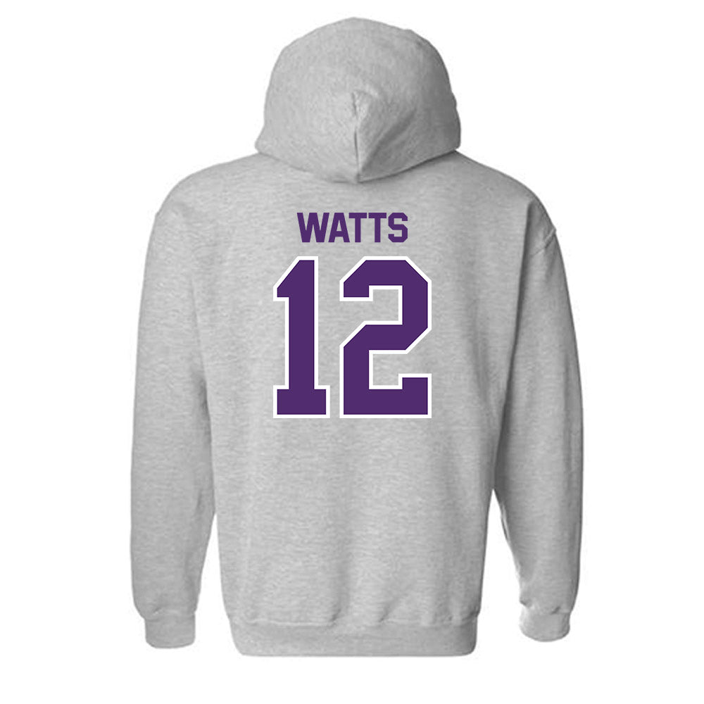 Alcorn - NCAA Softball : Layla Watts - Classic Shersey Hooded Sweatshirt-1