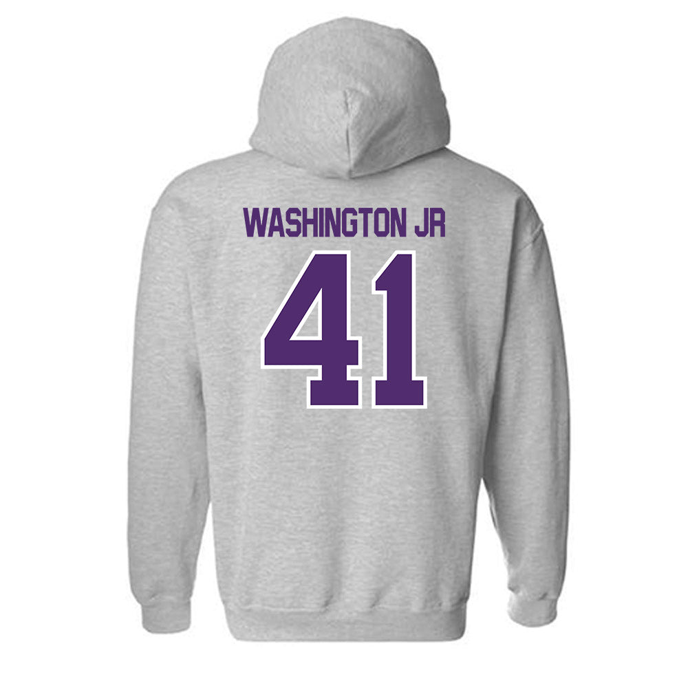 Alcorn - NCAA Football : Simeon Washington Jr - Classic Shersey Hooded Sweatshirt-1