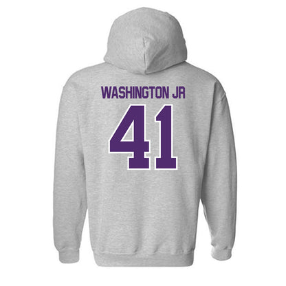 Alcorn - NCAA Football : Simeon Washington Jr - Classic Shersey Hooded Sweatshirt-1