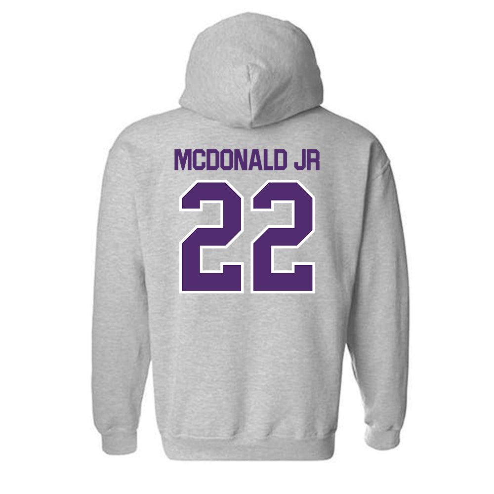 Alcorn - NCAA Football : Carl McDonald jr - Classic Shersey Hooded Sweatshirt-1