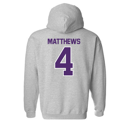 Alcorn - NCAA Football : Jacoby Matthews - Classic Shersey Hooded Sweatshirt-1