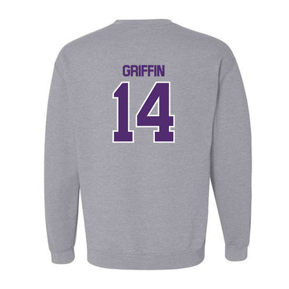 Alcorn - NCAA Football : Elijah Griffin - Classic Shersey Crewneck Sweatshirt-1