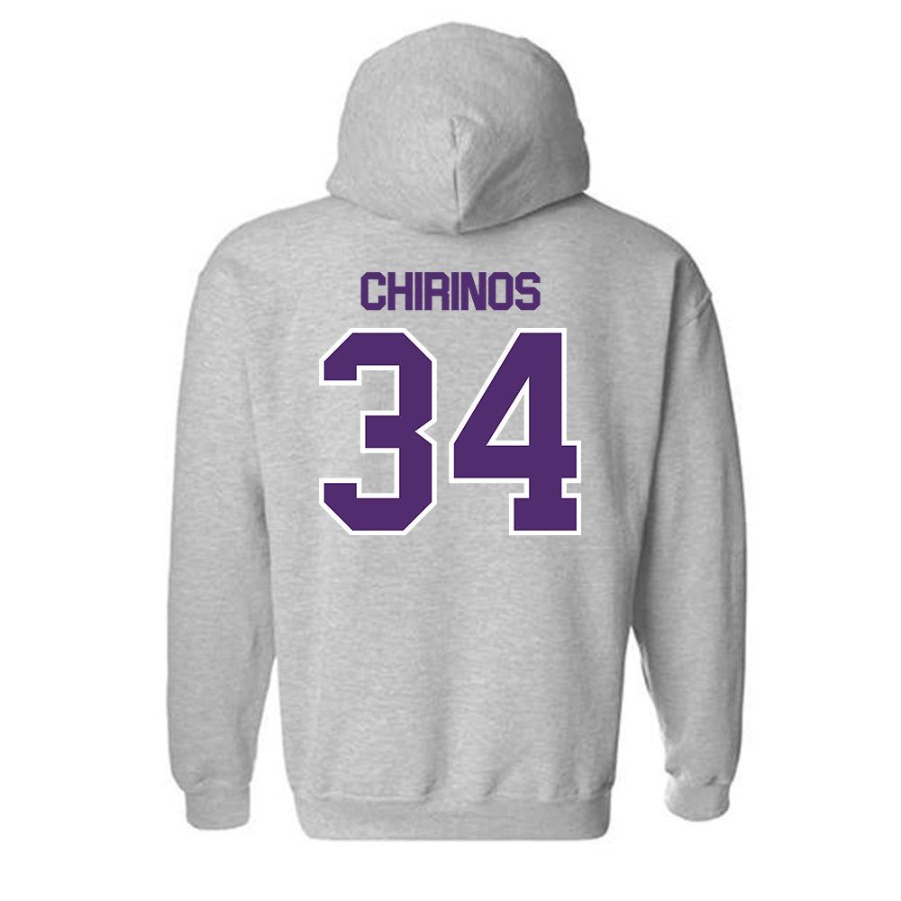 Alcorn - NCAA Baseball : Andres Chirinos - Classic Shersey Hooded Sweatshirt-1