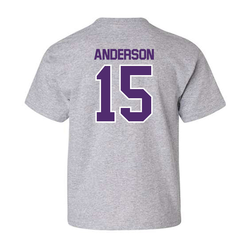 Alcorn - NCAA Women's Basketball : Jeanee Anderson - Classic Shersey Youth T-Shirt-1