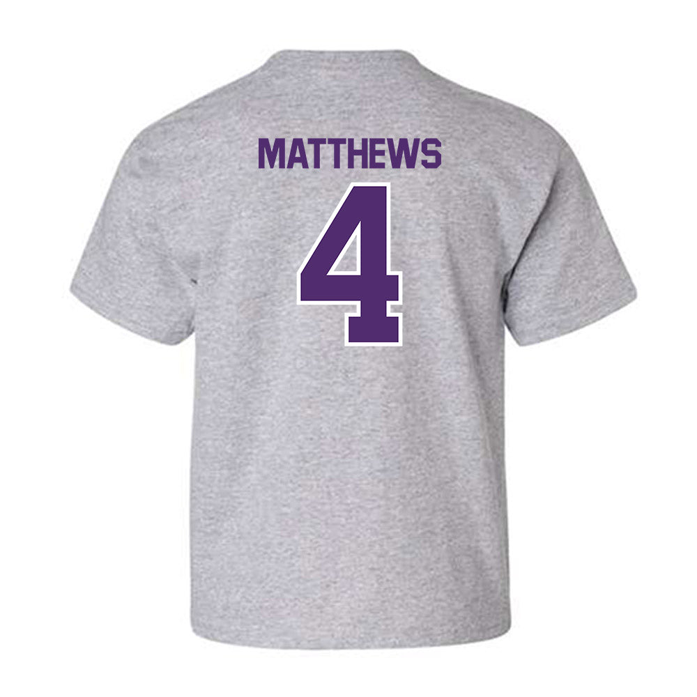 Alcorn - NCAA Football : Jacoby Matthews - Classic Shersey Youth T-Shirt-1
