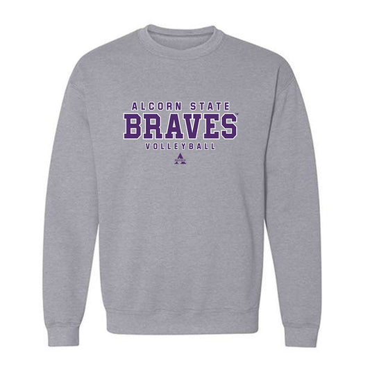 Alcorn - NCAA Women's Volleyball : Courtney Carter - Classic Shersey Crewneck Sweatshirt-0