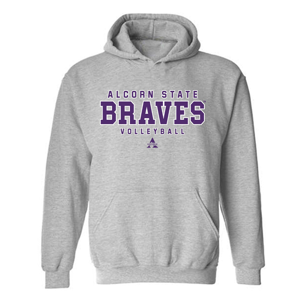 Alcorn - NCAA Women's Volleyball : Courtney Carter - Classic Shersey Hooded Sweatshirt-0
