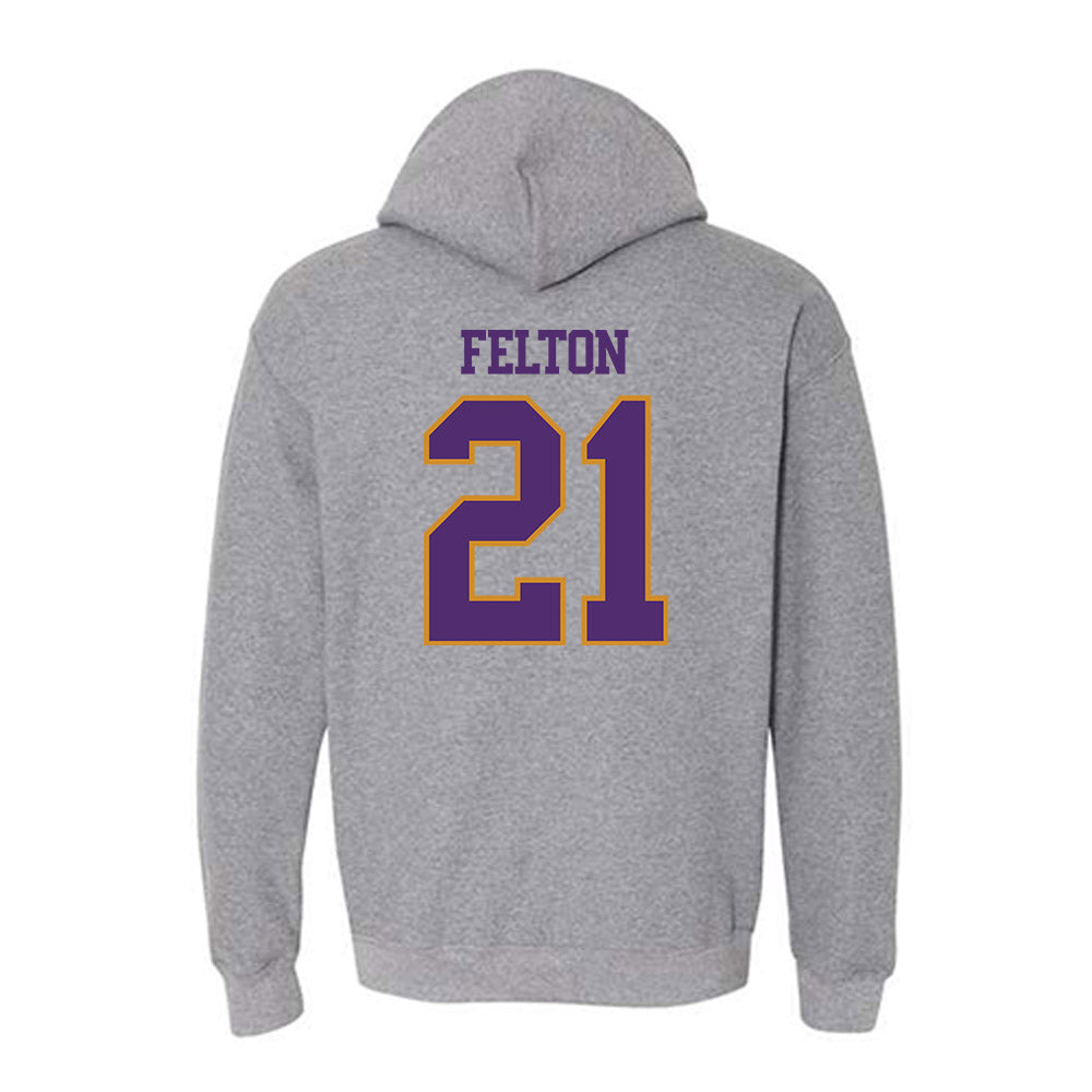 Alcorn - NCAA Softball : Alonah Felton - Classic Shersey Hooded Sweatshirt-1