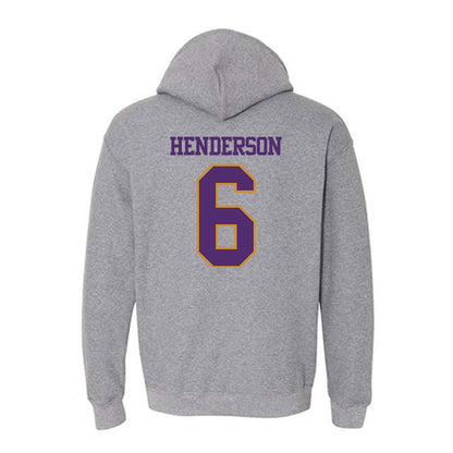 Alcorn - NCAA Men's Basketball : Will Henderson - Classic Shersey Hooded Sweatshirt-1