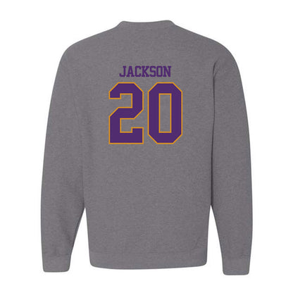 Alcorn - NCAA Baseball : Kevin Jackson - Classic Shersey Crewneck Sweatshirt-1