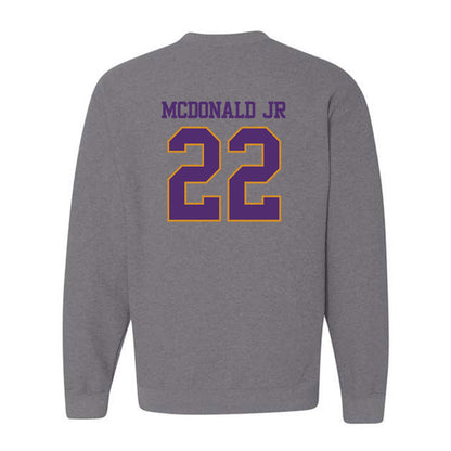 Alcorn - NCAA Football : Carl McDonald jr - Classic Shersey Crewneck Sweatshirt-1