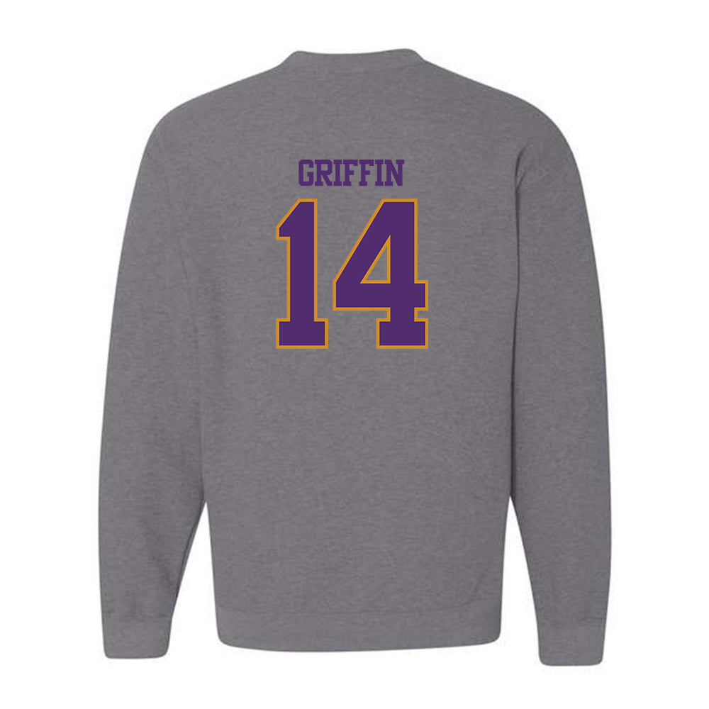 Alcorn - NCAA Football : Elijah Griffin - Classic Shersey Crewneck Sweatshirt-1