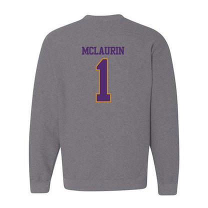 Alcorn - NCAA Football : Orlandus Mclaurin - Classic Shersey Crewneck Sweatshirt-1