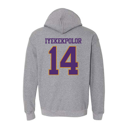 Alcorn - NCAA Women's Basketball : Arene Iyekekpolor - Classic Shersey Hooded Sweatshirt-1