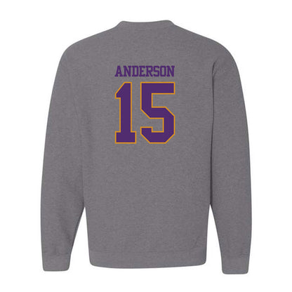Alcorn - NCAA Women's Basketball : Jeanee Anderson - Classic Shersey Crewneck Sweatshirt-1
