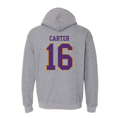 Alcorn - NCAA Women's Volleyball : Courtney Carter - Classic Shersey Hooded Sweatshirt-1