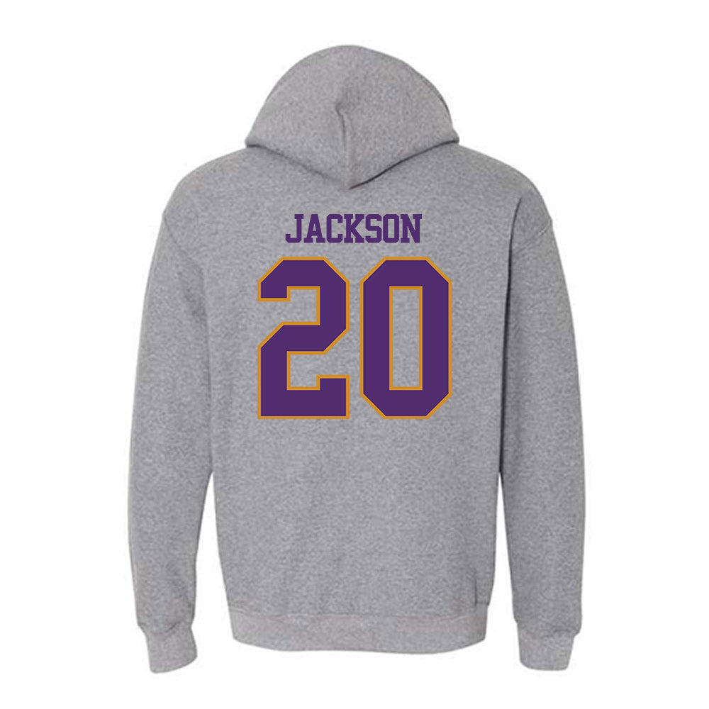 Alcorn - NCAA Baseball : Kevin Jackson - Classic Shersey Hooded Sweatshirt-1