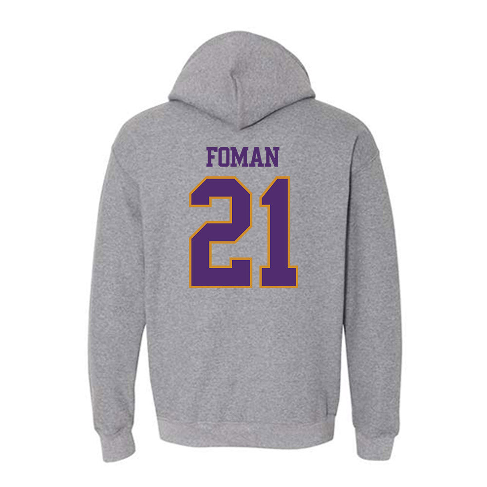 Alcorn - NCAA Men's Basketball : Kameron Foman - Classic Shersey Hooded Sweatshirt-1