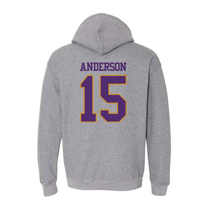 Alcorn - NCAA Women's Basketball : Jeanee Anderson - Classic Shersey Hooded Sweatshirt-1