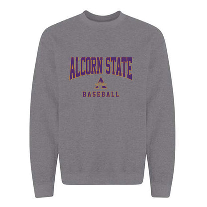 Alcorn - NCAA Baseball : Andres Chirinos - Classic Shersey Crewneck Sweatshirt-0