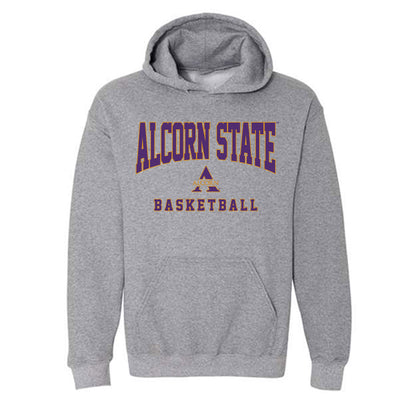Alcorn - NCAA Men's Basketball : Will Henderson - Classic Shersey Hooded Sweatshirt-0