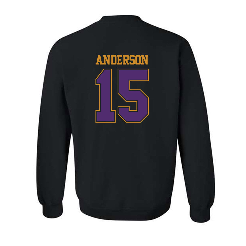 Alcorn - NCAA Women's Basketball : Jeanee Anderson - Classic Shersey Crewneck Sweatshirt-1