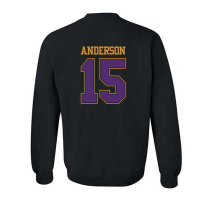 Alcorn - NCAA Women's Basketball : Jeanee Anderson - Classic Shersey Crewneck Sweatshirt-1