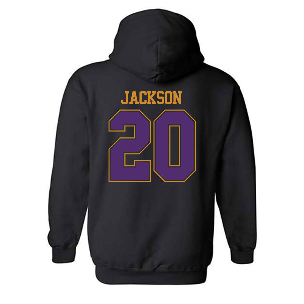 Alcorn - NCAA Baseball : Kevin Jackson - Classic Shersey Hooded Sweatshirt-1