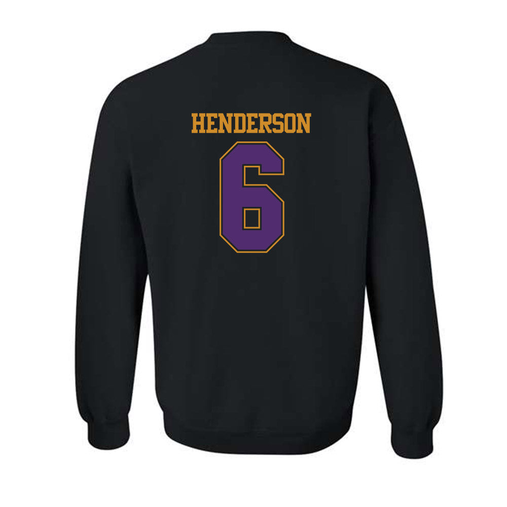 Alcorn - NCAA Men's Basketball : Will Henderson - Classic Shersey Crewneck Sweatshirt-1