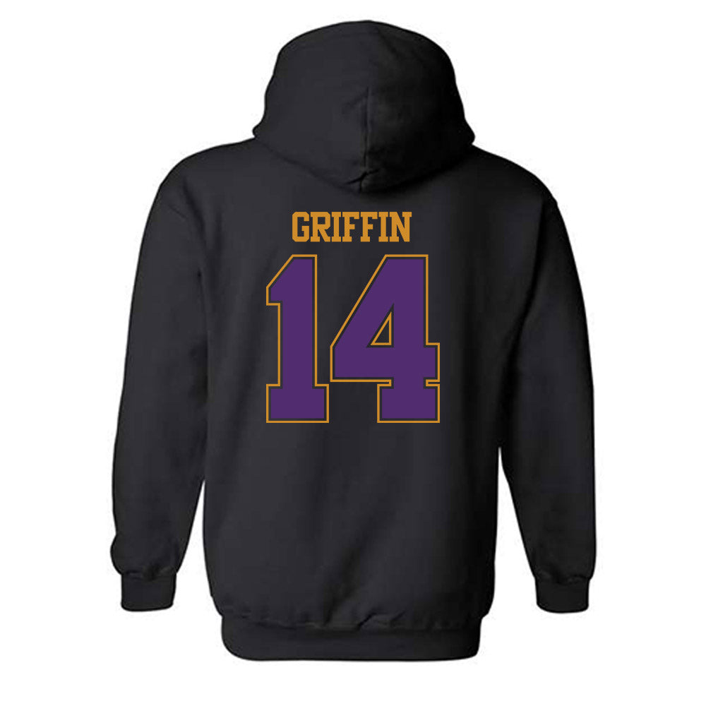 Alcorn - NCAA Football : Elijah Griffin - Classic Shersey Hooded Sweatshirt-1