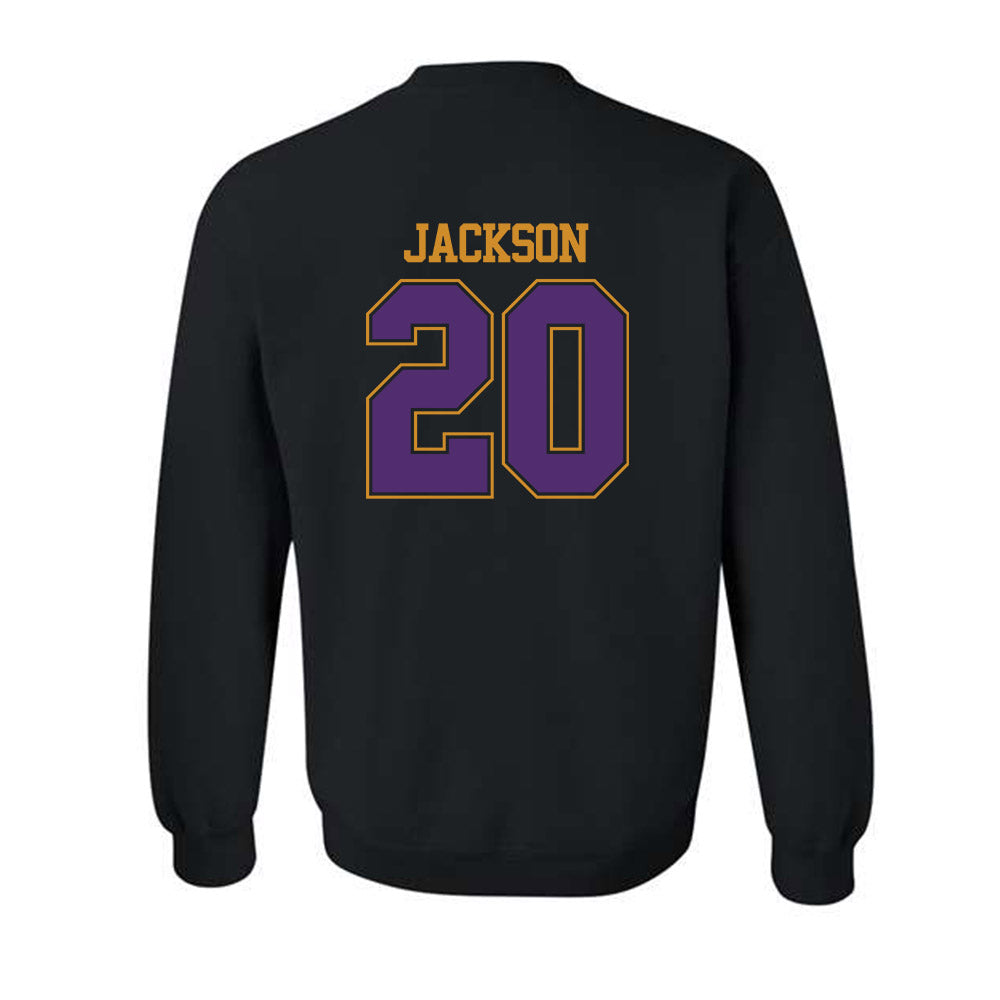 Alcorn - NCAA Baseball : Kevin Jackson - Classic Shersey Crewneck Sweatshirt-1