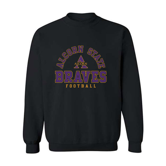 Alcorn - NCAA Football : JaCorian Sewell-Clark - Classic Shersey Crewneck Sweatshirt-0