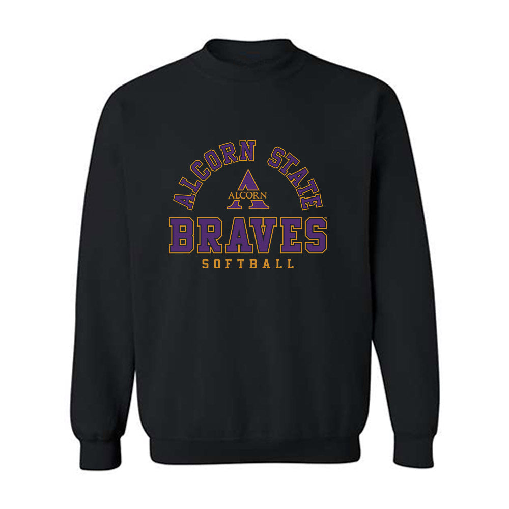 Alcorn - NCAA Softball : Makayla Lindsey - Classic Shersey Crewneck Sweatshirt-0