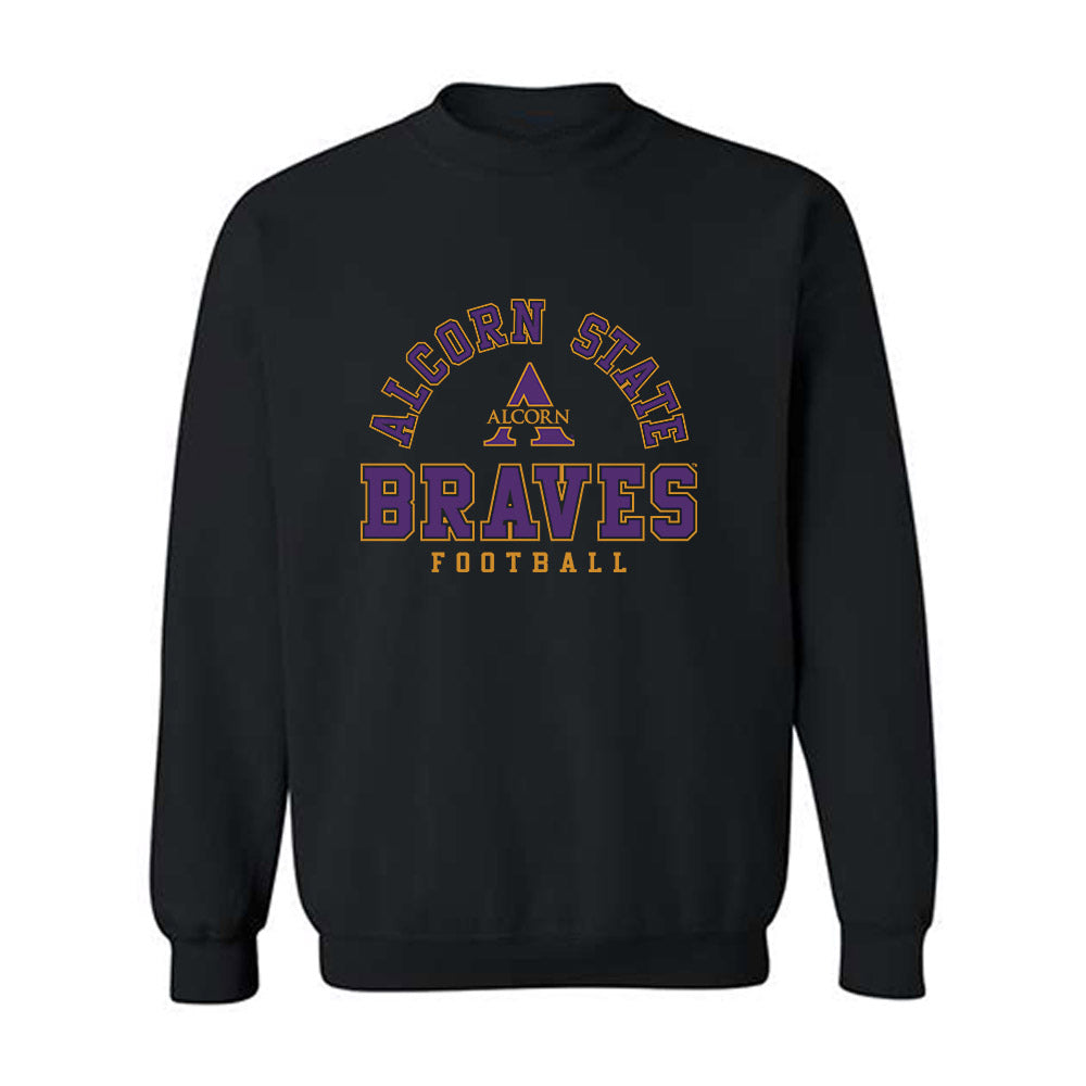 Alcorn - NCAA Football : Xzavier Vaughn - Classic Shersey Crewneck Sweatshirt-0