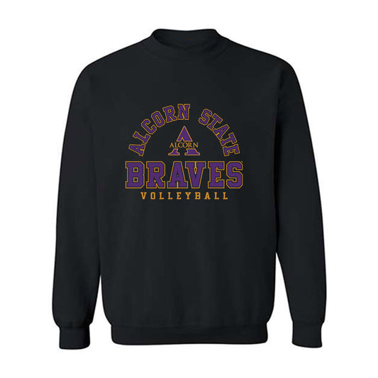 Alcorn - NCAA Women's Volleyball : Courtney Carter - Classic Shersey Crewneck Sweatshirt-0