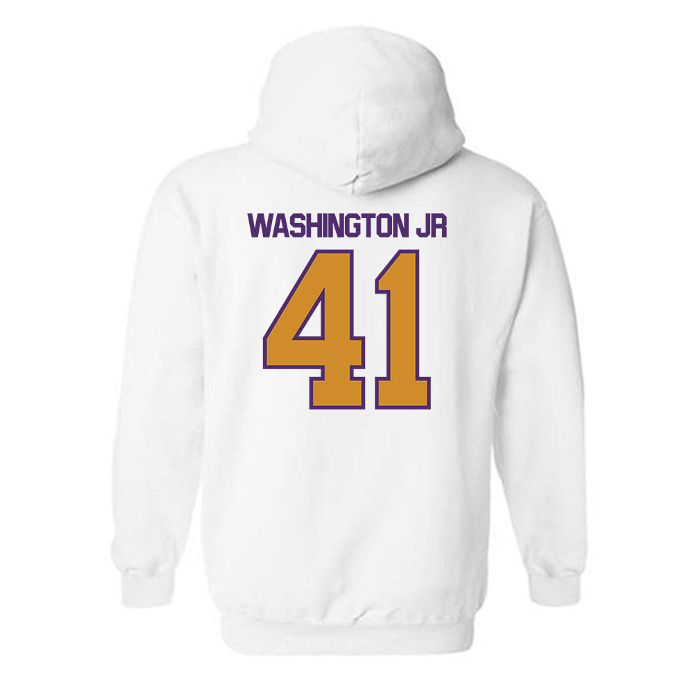 Alcorn - NCAA Football : Simeon Washington Jr - Classic Shersey Hooded Sweatshirt-1