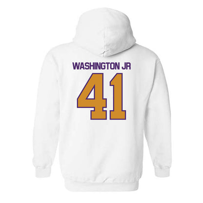 Alcorn - NCAA Football : Simeon Washington Jr - Classic Shersey Hooded Sweatshirt-1