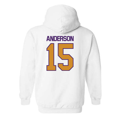 Alcorn - NCAA Women's Basketball : Jeanee Anderson - Classic Shersey Hooded Sweatshirt-1