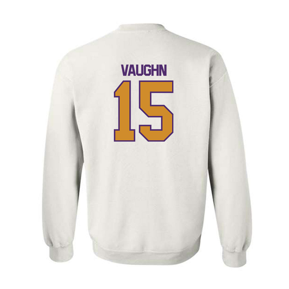 Alcorn - NCAA Football : Xzavier Vaughn - Classic Shersey Crewneck Sweatshirt-1