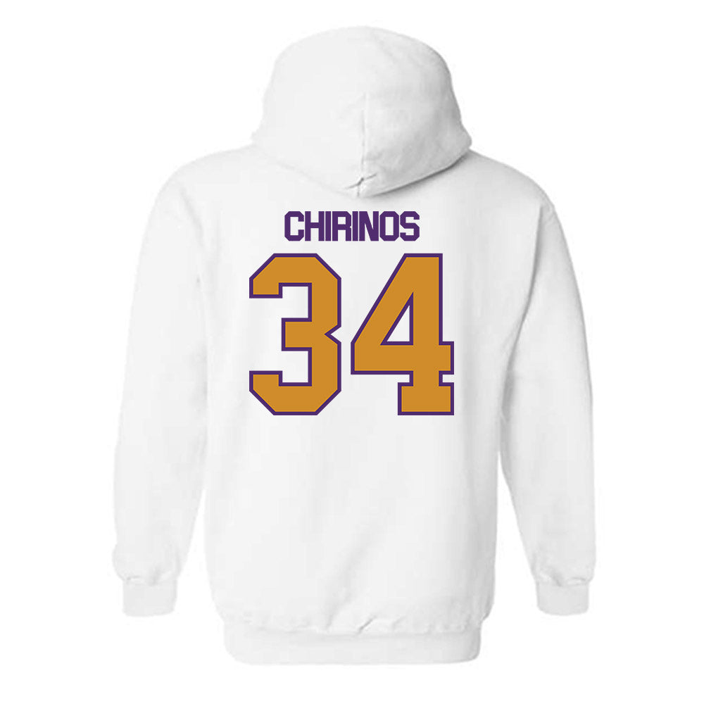 Alcorn - NCAA Baseball : Andres Chirinos - Classic Shersey Hooded Sweatshirt-1