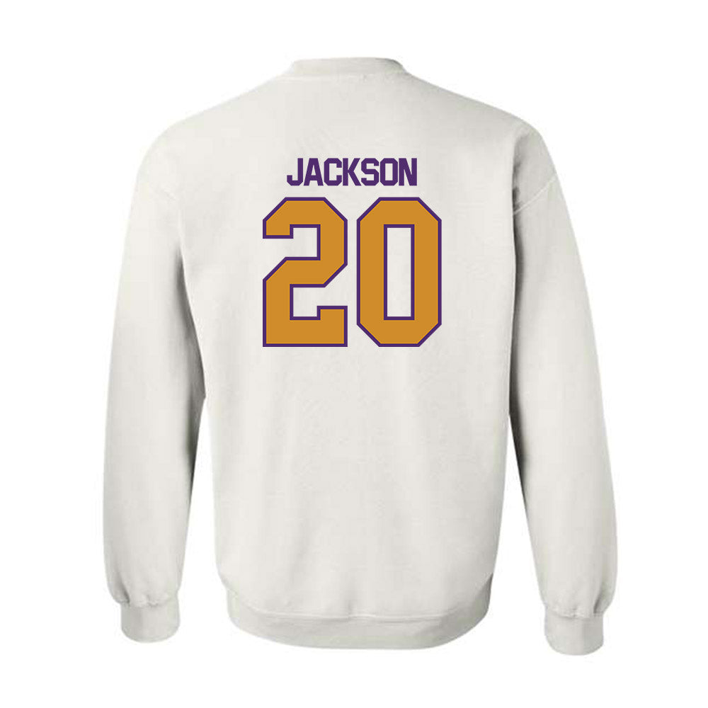 Alcorn - NCAA Baseball : Kevin Jackson - Classic Shersey Crewneck Sweatshirt-1