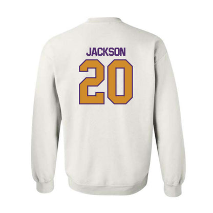 Alcorn - NCAA Baseball : Kevin Jackson - Classic Shersey Crewneck Sweatshirt-1