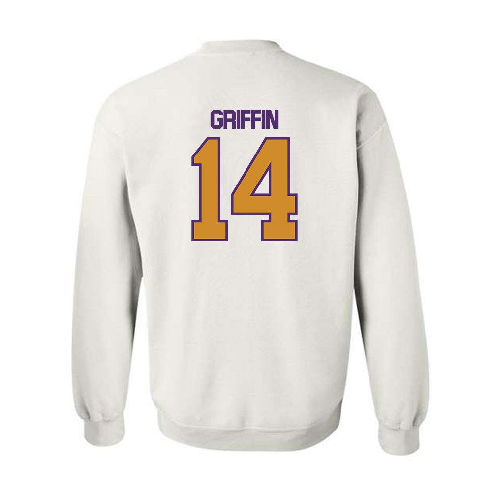 Alcorn - NCAA Football : Elijah Griffin - Classic Shersey Crewneck Sweatshirt-1
