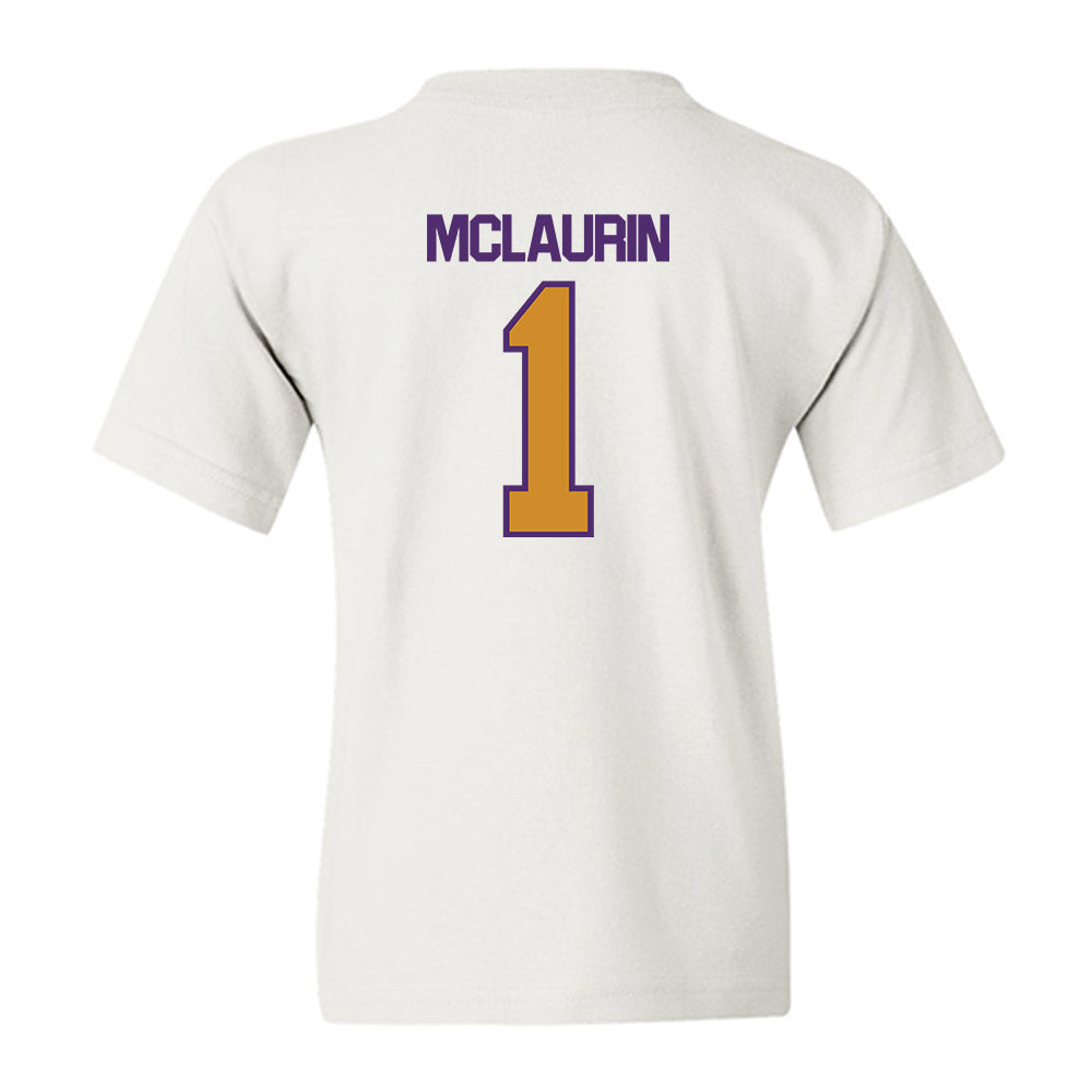 Alcorn - NCAA Football : Orlandus Mclaurin - Classic Shersey Youth T-Shirt-1