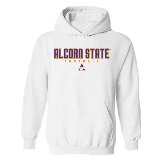 Alcorn - NCAA Football : Markel Mclaurin - Classic Shersey Hooded Sweatshirt-0
